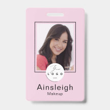 Blush Pink Logo Photo Makeup