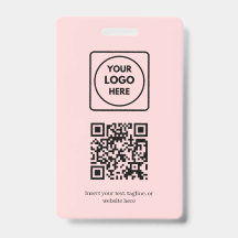 Blush Pink QR | Diseño de logotipo empresarial pro