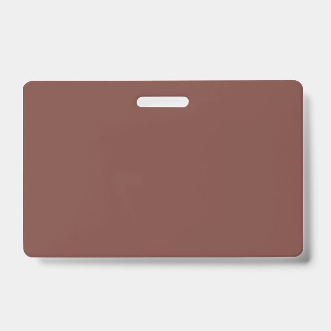 Tarjeta De Identificación Bole (color sólido) (Parte frontal)