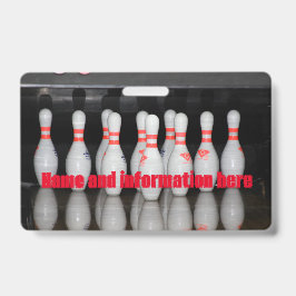 Tarjeta De Identificación Bolos