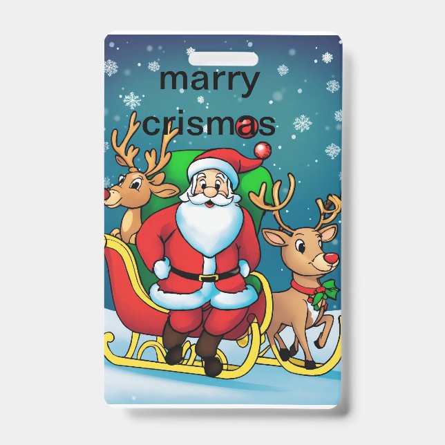 Tarjeta De Identificación bolsa de crismas (Parte frontal)