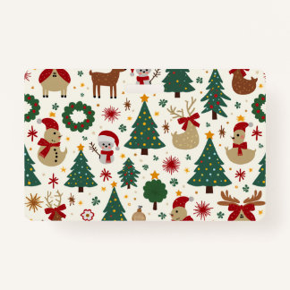 Tarjeta De Identificación Bolsas de navidades