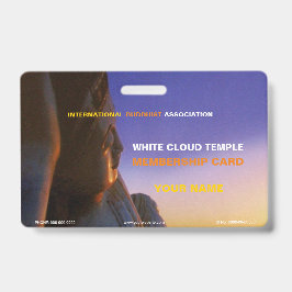 Tarjeta De Identificación Buda