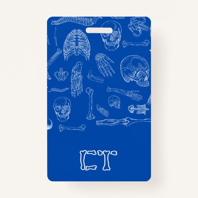 Tarjeta De Identificación Buda de insignia vertical (Reverso)