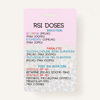 Tarjeta De Identificación Buda de la placa de dosis RSI