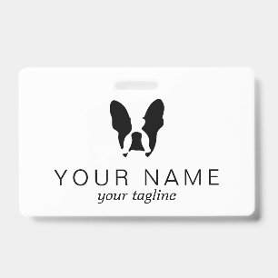 Tarjeta De Identificación Bulldog francés