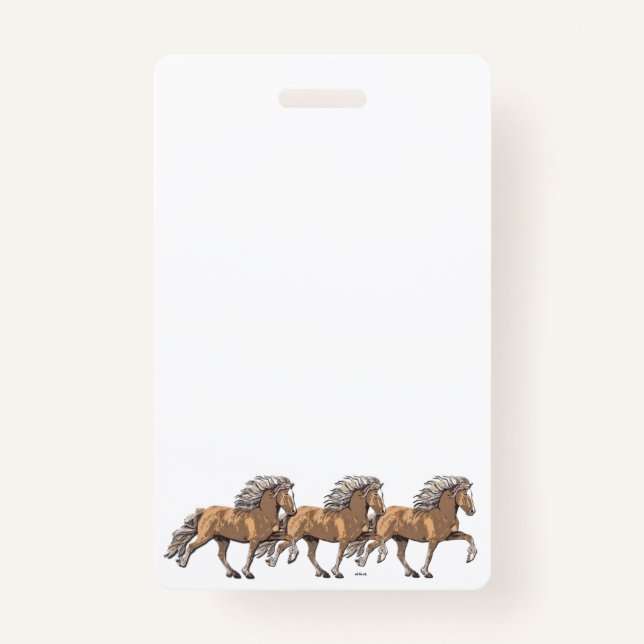 Tarjeta De Identificación Caballo islandés de Elska en Tolt (Anverso)