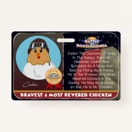 TARJETA DE IDENTIFICACIÓN CADEN BAF