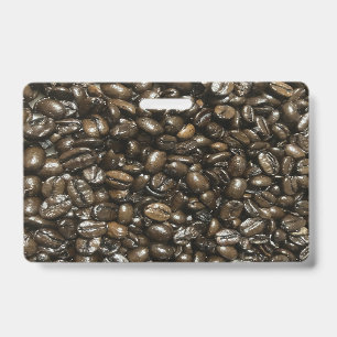 Tarjeta De Identificación Café frijol