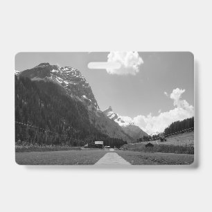 Tarjeta De Identificación carretera alpina