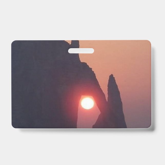 Tarjeta De Identificación Carte simple (Parte frontal)