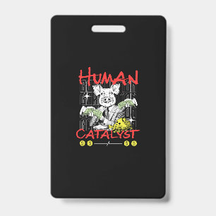 Tarjeta De Identificación Catalizador Humano