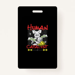 Tarjeta De Identificación Catalizador humano