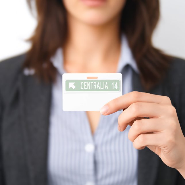 Tarjeta De Identificación Centralia PA (Presentado)