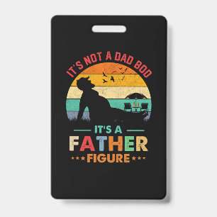 Tarjeta De Identificación Cerveza No Es Un Padre Es Una Figura Paterna Cerve