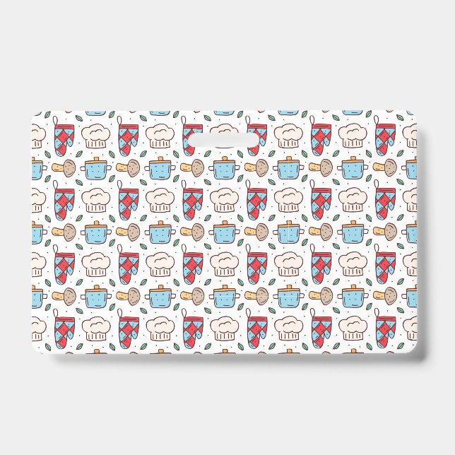 Tarjeta De Identificación Chef Gift | In The World Is Another Chef (Parte frontal)