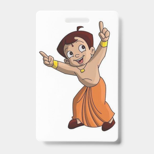 Tarjeta De Identificación "Chhota Bheem Aventure Clipboard: Donde La Diversi (Front)