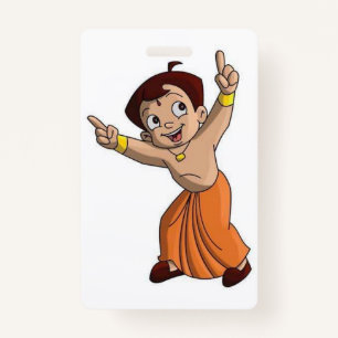 Tarjeta De Identificación "Chhota Bheem Aventure Clipboard: Donde La Diversi
