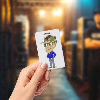 Tarjeta De Identificación chibi