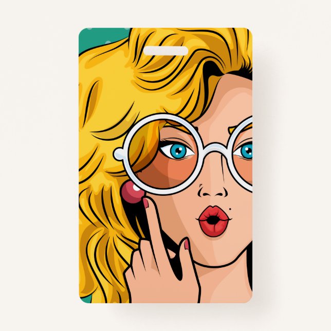 Tarjeta De Identificación Chica #1 (Anverso)