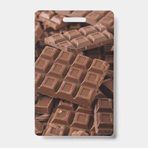 Tarjeta De Identificación Chocolate cada