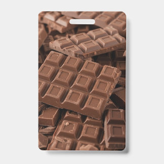 Tarjeta De Identificación Chocolate cada