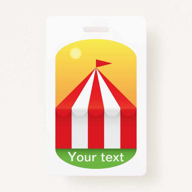 Tarjeta De Identificación Circo (Anverso)