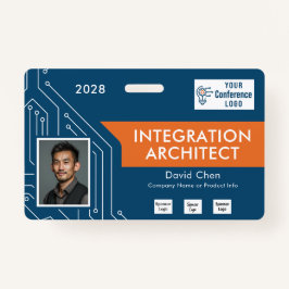 Tarjeta De Identificación Circuit Technology Architect Vendor Photo ID Badge
