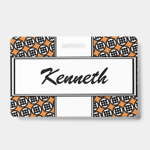 Tarjeta De Identificación Círculo de Nueve por Kenneth Yoncich