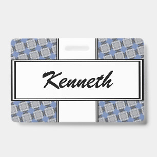 Tarjeta De Identificación Círculo Desvanecido de Kenneth Yoncich