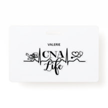 CNA Life Name Badge