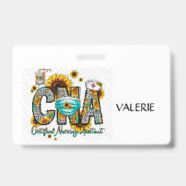 Tarjeta De Identificación CNA Name Badge