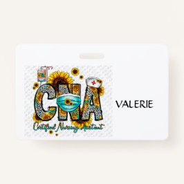 Tarjeta De Identificación CNA Name Badge