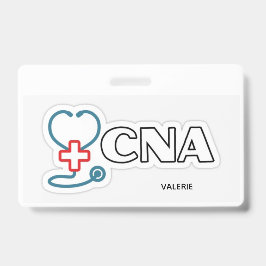 Tarjeta De Identificación CNA Name Badge