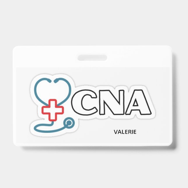 Tarjeta De Identificación CNA Name Badge (Anverso)