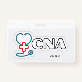 Tarjeta De Identificación CNA Name Badge