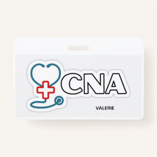 Tarjeta De Identificación CNA Name Badge