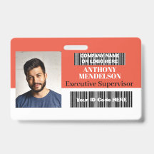 Código de barras de la etiqueta de identificación 