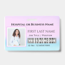 Código de barras Foto Enfermera Doctor Cuidado de 