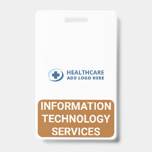 Tarjeta De Identificación Compañero de Servicios de Tecnología de la Informa