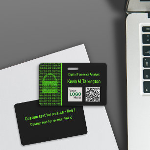 Tarjeta De Identificación Conferencia de Ciberseguridad & Negocios de InfoSe