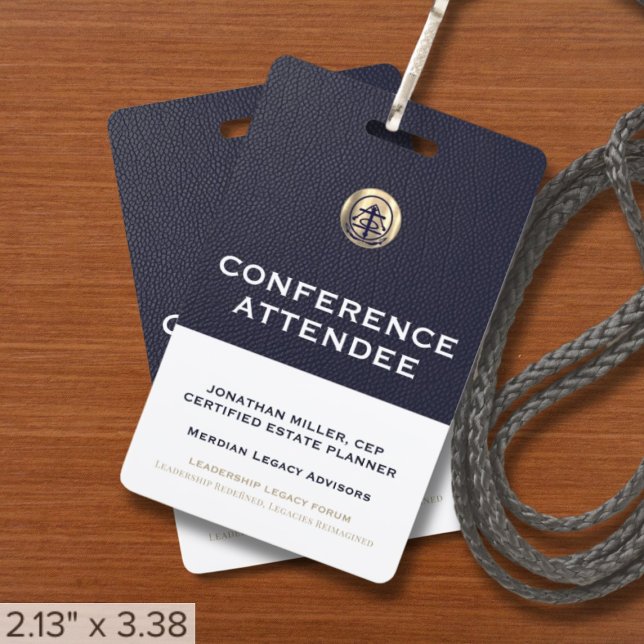 Tarjeta De Identificación Conferencia personalizable Lanyard (Subido por el creador)