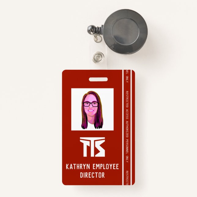 Tarjeta De Identificación Construcción de edificios de alto riesgo profesion (Anverso retráctil)