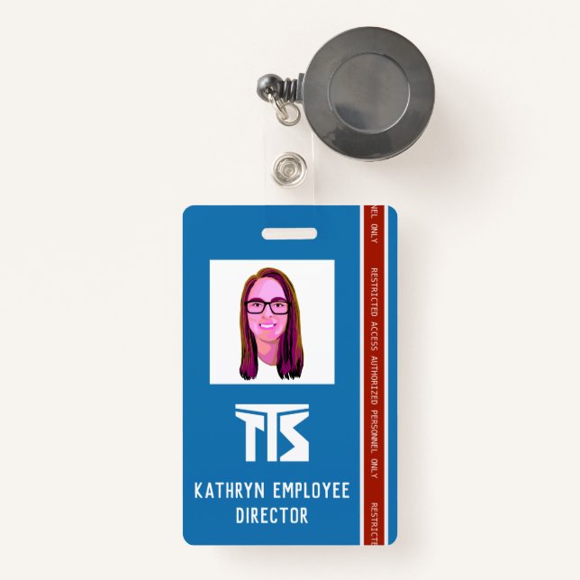 Tarjeta De Identificación Construcción profesional de alto riesgo (Anverso retráctil)