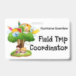 Tarjeta De Identificación Coordinador de Salida de Campo