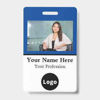 Tarjeta De Identificación Cordón de insignia de lugar de trabajo Etiqueta de