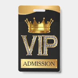 Tarjeta De Identificación Cordon VIP PLACA