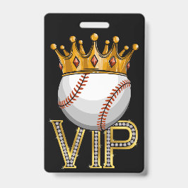 Tarjeta De Identificación Cordonera de béisbol VIP