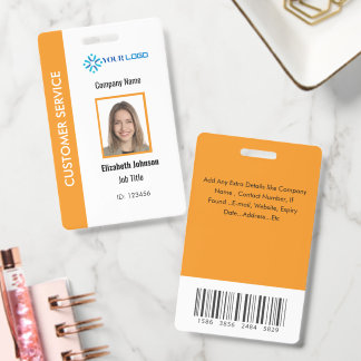 Tarjeta de identificación corporativa personalizad