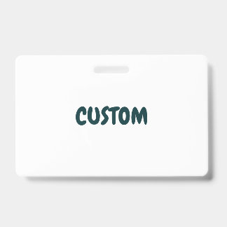 Tarjeta De Identificación Crea tu propia insignia de plástico PVC de paisaje